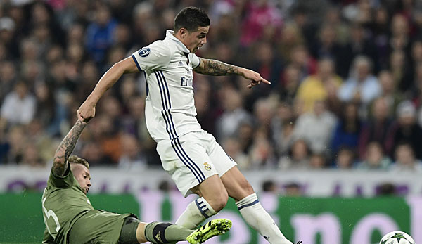 James Rodriguez könnte Real Madrid im Winter verlassen