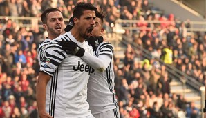 Khedira traf beim Sieg von Juventus gegen Sassuolo