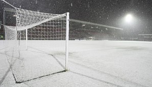 Starker Schneefall führt in der Serie A zur ersten Absage