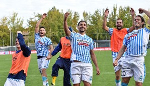 SPAL Ferrara kann sich über die Rückkehr in die Serie A freuen