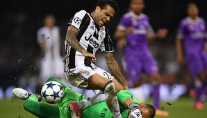 Dani Alves verabschiedete sich emotional von den Turiner Fans