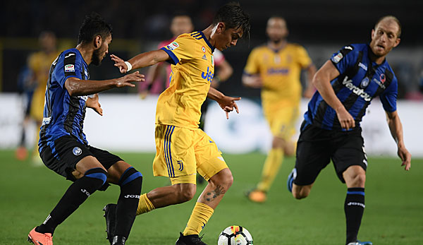 Juventus Turin musste gegen Atalanta den ersten Punktverlust in dieser Saison hinnehmen