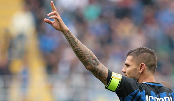 Mauro Icardi ist Kapitän bei Inter Mailand