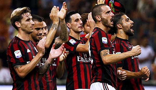 Der AC Milan will die Niederlage gegen Lazio Rom vergessen machen