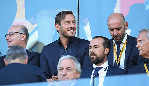 Francesco Totti bei einem Spiel von AS Rom