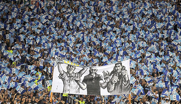 Die Lazio-Rom-Fans sorgten für einen Eklat