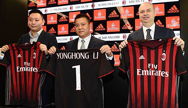 Yonghong Li ist ein chinesischer Investor des AC Milan