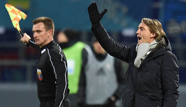 Roberto Mancini ist Trainer von Zenit Sankt Petersburg