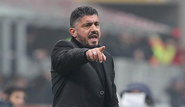 Gennaro Gattuso mit Milan weiter in der Krise