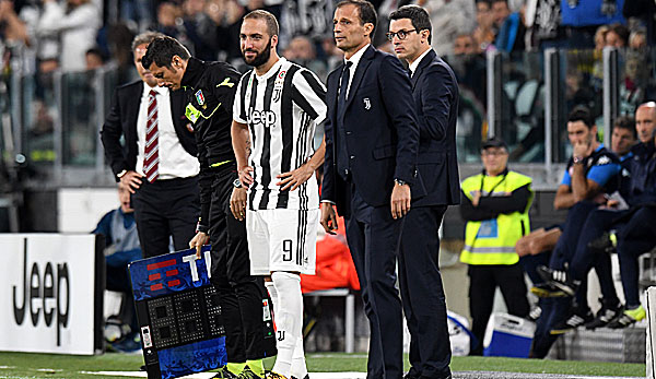 Massimiliano Allegri trainiert Juventus Turin.