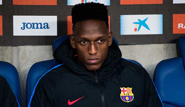 Yerry Mina ist erst seit kurzem beim FC Barcelona.