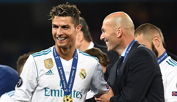 Bald wieder verein? Medienberichten zufolge soll Zinedine Zidane Ex-Schützling Cristiano Ronaldo zu Juventus Turin folgen.