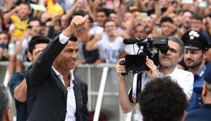 Cristiano Ronaldo wechselte zu Juventus Turin.