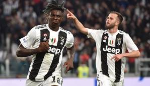 Juventus Turin besiegt den AC Mailand mit 2:1
