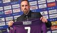 Franck Ribery ist neuer Spieler der AC Florenz.