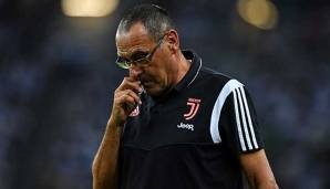 Verpasst das Wiedersehen mit seinem Ex-Klub SSC Neapel: Juventus-Trainer Maurizio Sarri.