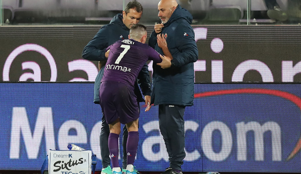 Musste verletzt raus: Franck Ribery.