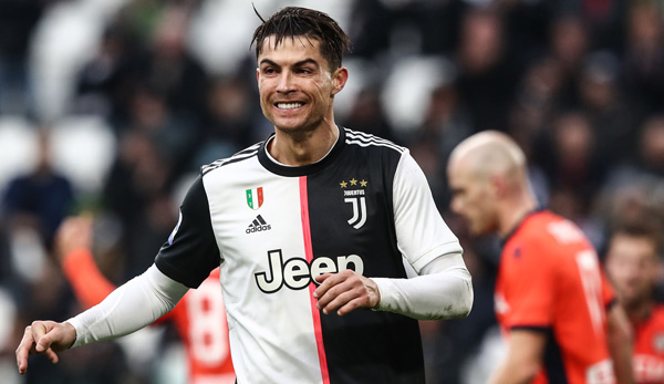 Cristiano Ronaldo erzielte gegen Udinese zwei Tore.
