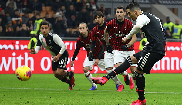Dank Cristiano Ronaldo hat Juventus Turin Kurs auf das italienische Fußball-Pokalfinale genommen.