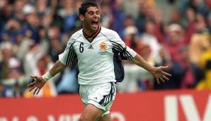 Fernando Hierro (aktiv von 1987 bis 2005, unter anderem für Real Madrid) - Spiele: 676, Tore: 128.