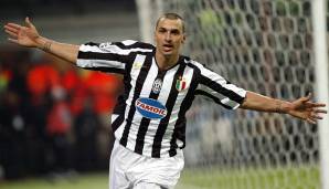 Platz 11: ZLATAN IBRAHIMOVIC (von 2004 bis 2006 bei Juventus) - vier Tore.