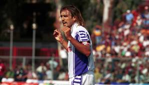 GABRIEL BATISTUTA (1991-2000 bei AC Florenz, 2000-03 bei AS Rom): Mit 168 Toren der Rekordtorschütze der Fiorentina, er liegt in der ewigen Torjägerliste der Serie A auf Platz zwölf. Noch heute schwärmt man in Florenz und Argentinien von "Batigol".