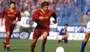 HONORABLE MENTIONS: Claudio Caniggia (1988-89 bei Hellas Verona, 1989-92 bei Atalanta Bergamo, 1992-94 AS Rom, 1999-2000 bei Atalanta Bergamo).
