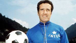 TRAINER: HELENIO HERRERA (1960-68 bei Inter Mailand, 1968-70 bei AS Rom, 1973-74 bei Inter Mailand, 1978-79 bei Rimini Calcio): Ein Disziplinfanatiker, der Inter mithilfe des "Catenaccio" zu zwei Europapokalen der Landesmeister führte.