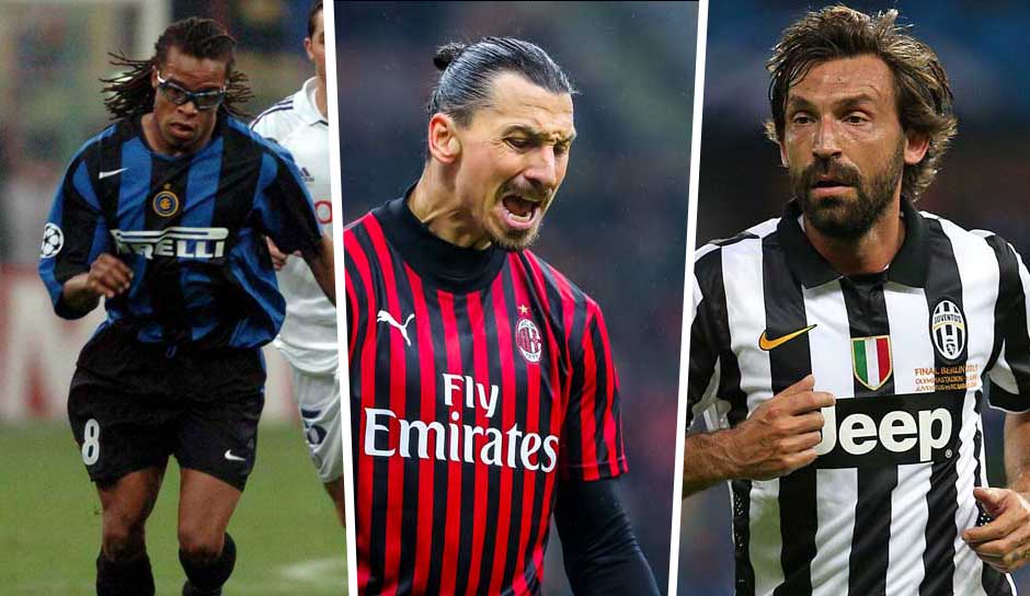 Juventus, AC Milan und Inter Mailand dominierten in den vergangenen Jahren den italienischen Fußball. Mancher Star spielte gar für alle drei dieser Teams. SPOX gibt einen Überblick.