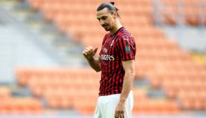 Zlatan Ibrahimovic ist ins Training vom AC Mailand zurückgekehrt.