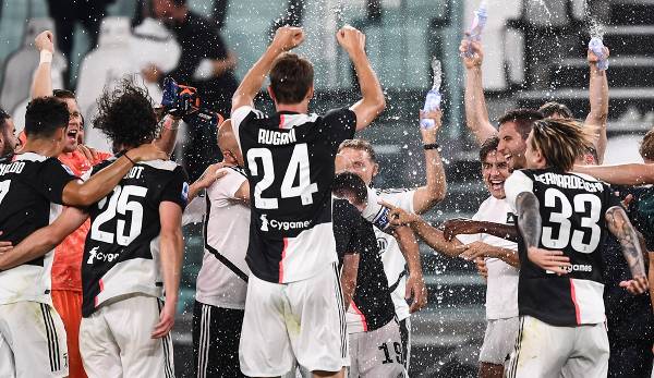 Juventus Turin hat sich bereits die neunte Meisterschaft in Folge gesichert.
