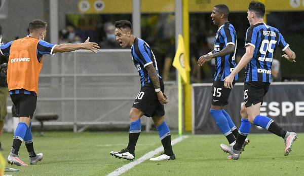 Schoss Inter Mailand zurück auf Platz zwei: Lautaro Martinez.