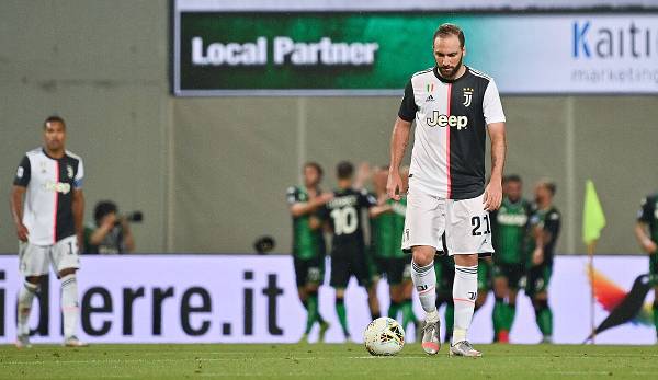 Juventus Turin ist seit drei Spielen ohne Sieg.