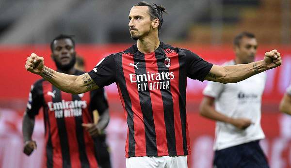 "Seht her, ich bin immer noch da!"Zlatan Ibrahimovic präsentierte sich beim AC Mailand in bestechender Frühform.