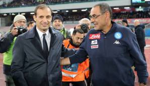 Massimiliano Allegri und Maurizio Sarri gelten als Trainerkandidaten bei der Roma.