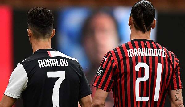 Stehen sich im nächsten Showdown zwischen Juve und Milan gegenüber: Cristiano Ronaldo und Zlatan Ibrahimovic.