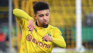 Jadon Sancho erzielte das 2:0 für Borussia Dortmund.