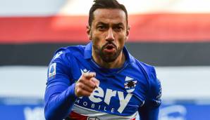 Platz 14 - FABIO QUAGLIARELLA: 26 Tore für Sampdoria Genua in der Saison 2018/19