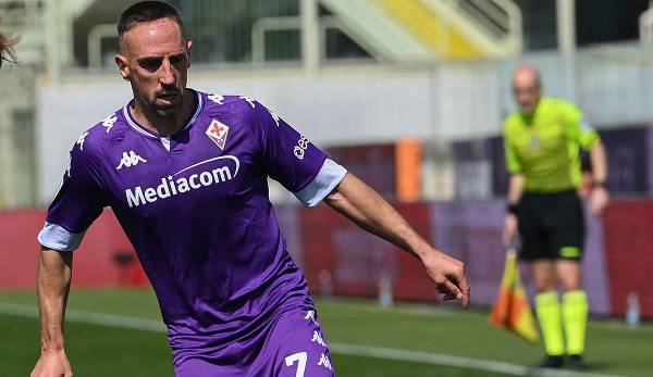 Franck Ribery steht vor der Entscheidung, ob er in Florenz weitermacht.