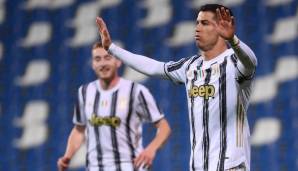 Cristiano Ronaldo erzielte sein 100. Tor für Juventus.