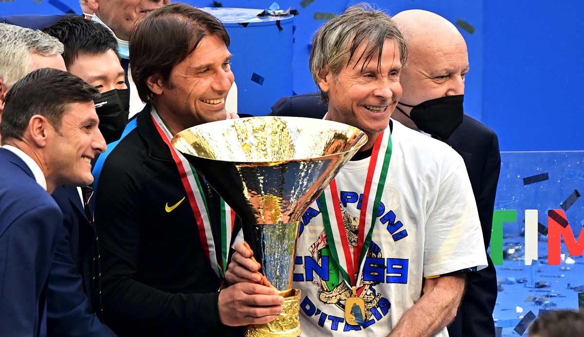 2019 übernahm Antonio Conte als Trainer bei Inter Mailand. Im Sommer 2021 führte der 52-Jährige Inter zum Scudetto, bevor es überraschend zur Trennung kam: Conte wollte den Sparkurs der Besitzer nicht mitgehen.
