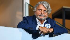 SAMPDORIA - Massimo Ferrero - Reinvermögen: ca. 50 Mio. Dollar - Der seit 2014 bei Sampdoria fungierende Filmproduzent sorgt immer mal wieder für einen Skandal. So wurde er schon mehrere Male der Geldwäsche und des Betrugs bezichtigt.