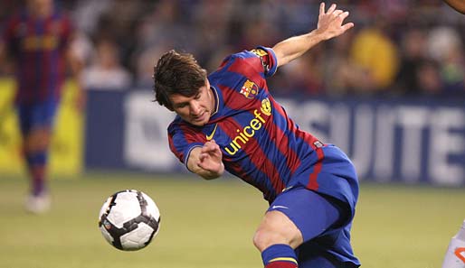 Lionel Messi erzielte gegen Athletic Bilbao einen Doppelpack