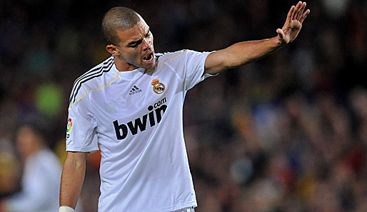 Pepe verletzte sich beim Spiel gegen den FC Valencia