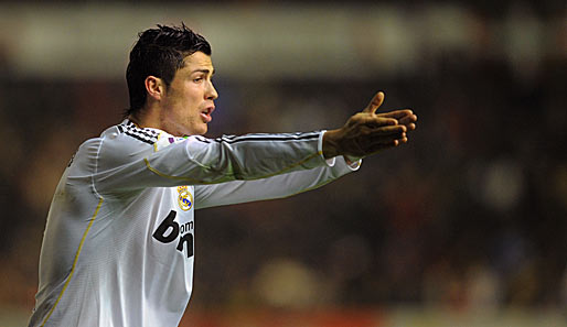 Auch Real-Superstar Cristiano Ronaldo fehlten die Ideen