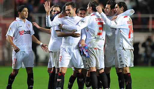 Der FC Sevilla gewann das Halbfinal-Hinspiel der Copa del Rey mit 2:0 gegen den FC Getafe