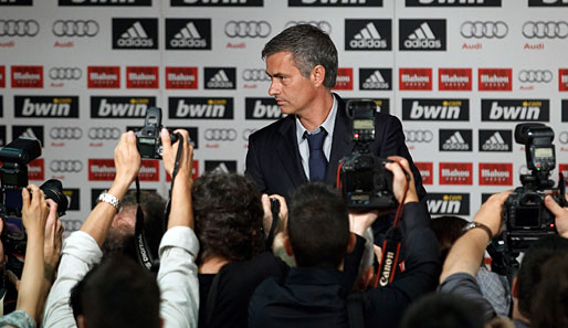 Real Madrid ist für Jose Mourinho die sechste Station als Cheftrainer