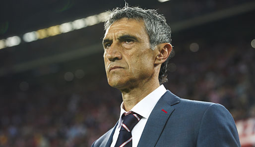 Antonio Alvarez wurde erst im März Cheftrainer bei Sevilla