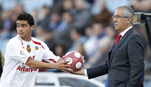 Gregorio Manzano (r.) muss zum zweiten Mal als Mallorca-Trainer gehen