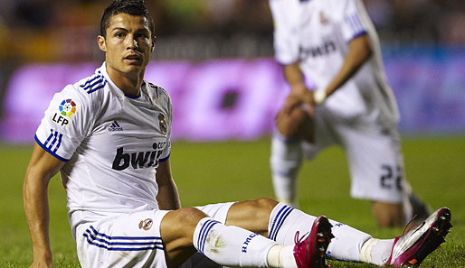 Christiano Ronaldo traf in dieser Spielzeit bereits zweimal für die Königlichen in der Primera Division